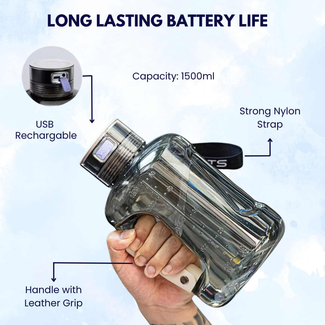 healthy hydration hydrogen bottle