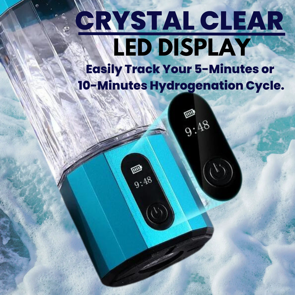 plastic or glass bottle for hydrogen water