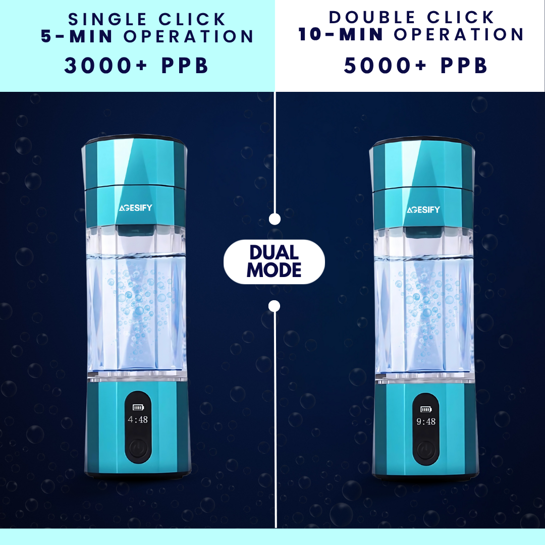 2 modes of hydrogen bottle
