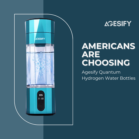 Why Health-Savvy Americans Are Choosing Agesify Hydrogen Water Bottles