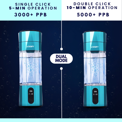 2 modes of hydrogen bottle
